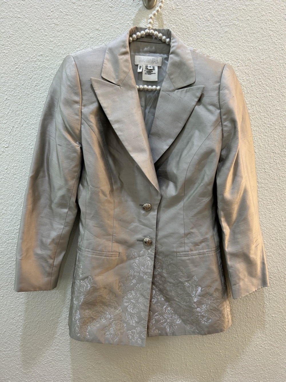 Vintage Escada Blazer and Skirt Set Size 36